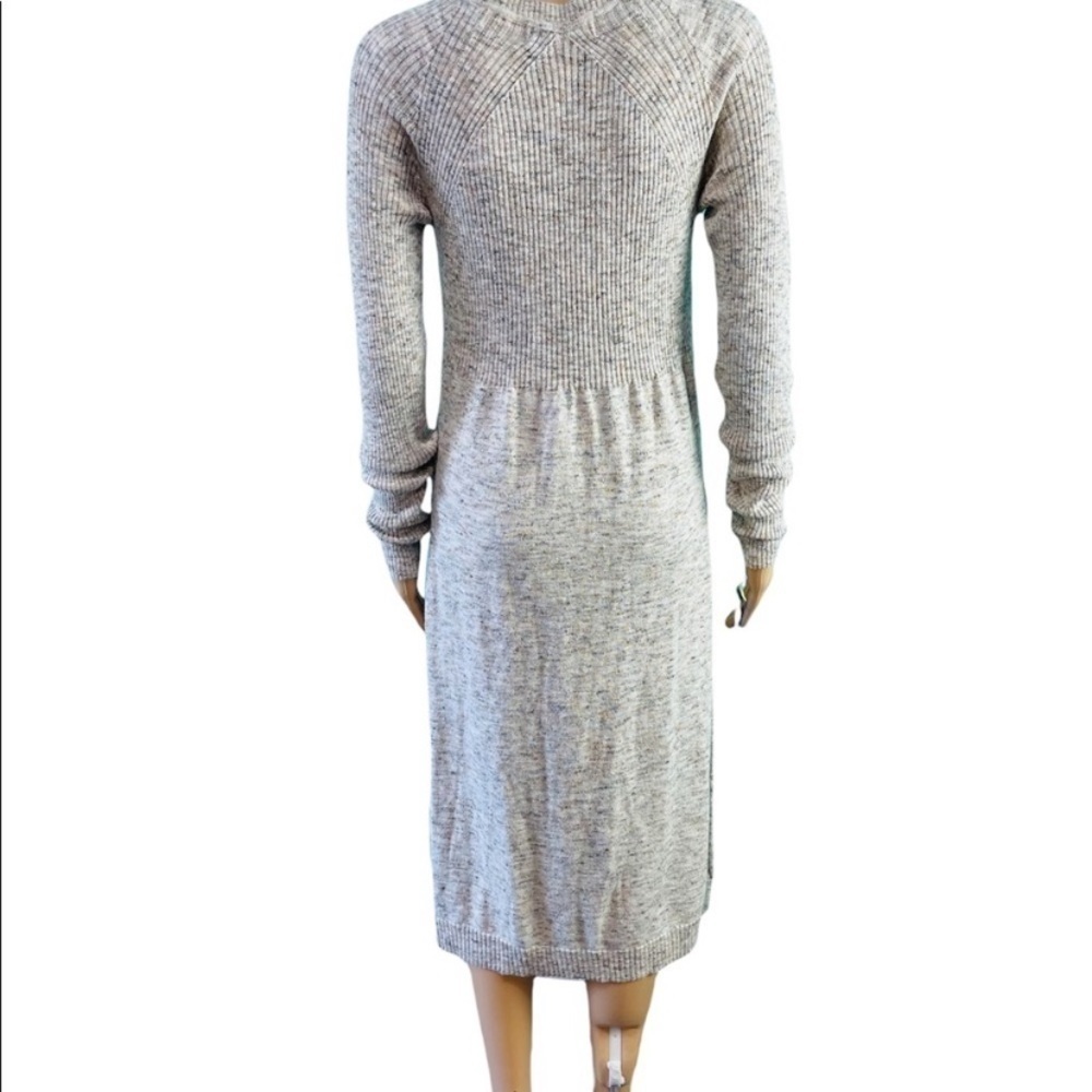 Bailey 44 Revolve high slit sweater dress Size M color oat new - Picture 9 of 10